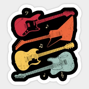 Vintage 1980 Memphis Electric Guitar Sticker